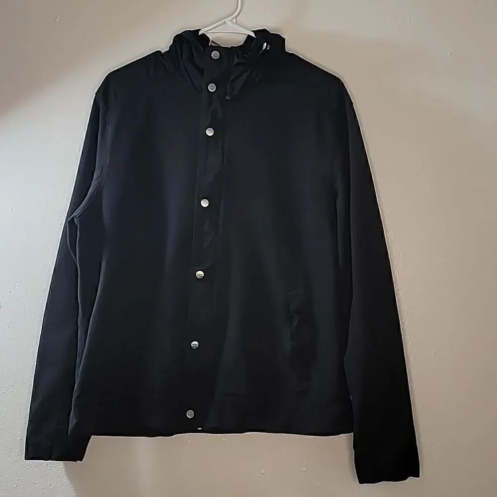 Micheal Kors Light Button up Jacket with Hood - Picture 3 of 13